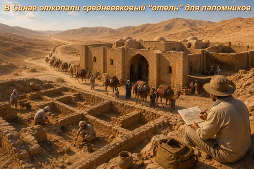 В Синае нашли средневековый караван-сарай: по этой дороге веками шли паломники, торговцы и армии В Синае нашли средневековый караван-сарай: по этой дороге веками шли паломники, торговцы и армии