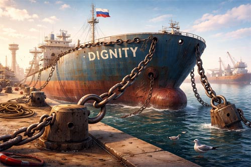 С достоинством, но без денег: как российский танкер «Dignity» застрял в Суэцком порту С достоинством, но без денег: как российский танкер «Dignity» застрял в Суэцком порту