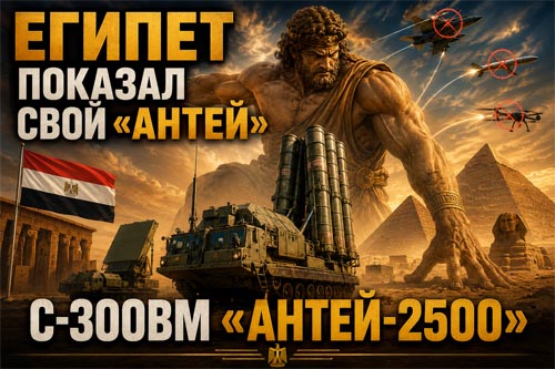 Египет рассекретил российский зенитный комплекс С-300ВМ. Могучий «Антей» защищает небо Египта Египет рассекретил российский зенитный комплекс С-300ВМ. Могучий «Антей» защищает небо Египта