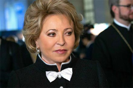 Матвиенко поздравила главу Сената Египта с Днем революции Матвиенко поздравила главу Сената Египта с Днем революции