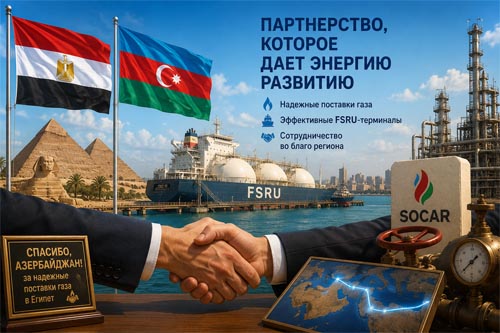 Газовая соломинка для Каира: Египет поблагодарил Азербайджан за помощь в самый жаркий момент Газовая соломинка для Каира: Египет поблагодарил Азербайджан за помощь в самый жаркий момент