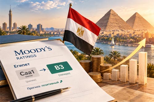 Moody’s повысило кредитный рейтинг Египта Moody’s повысило кредитный рейтинг Египта: страна выбралась из финансовой ямы, но до золотого века ещё далеко