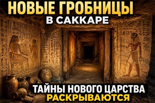 В Саккаре нашли сразу три новые гробницы: археологи продолжают раскрывать тайны Древнего Египта В Саккаре нашли сразу три новые гробницы: археологи продолжают раскрывать тайны Древнего Египта