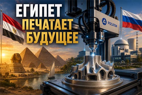 Египет заинтересовался российской 3D-печатью: в стране хотят создать центр аддитивных технологий Египет заинтересовался российской 3D-печатью: в стране хотят создать центр аддитивных технологий