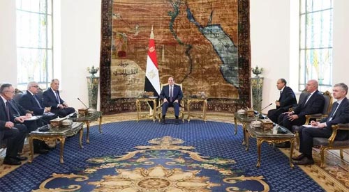 Президент Египта заявил о готовности поддержать дипломатическое урегулирование конфликта на Украине Президент Египта заявил о готовности поддержать дипломатическое урегулирование конфликта на Украине