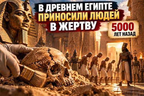В Древнем Египте могли приносить людей в жертву В Древнем Египте могли приносить людей в жертву: спустя 5000 лет учёные нашли следы на черепах