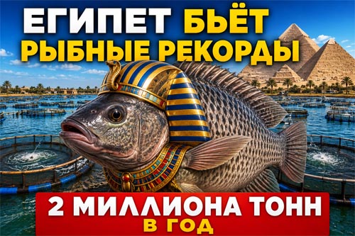 Египет уже выращивает больше 2 миллионов тонн рыбы в год и метит в мировые лидеры по рыбоводству Египет уже выращивает больше 2 миллионов тонн рыбы в год и метит в мировые лидеры по рыбоводству